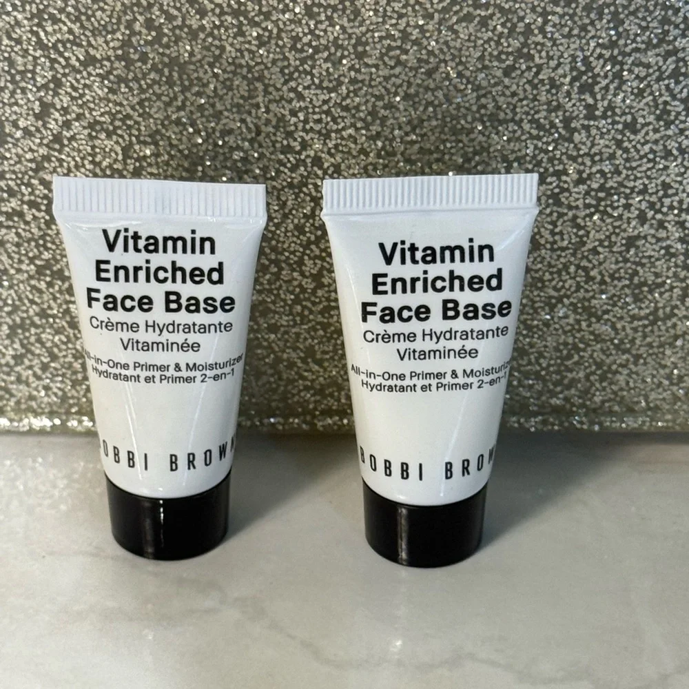 5 for $25 item 🌺 Mini Bobbi Brown Vitamin Enriched Face Base x2 - Picture 2 of 3